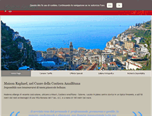 Tablet Screenshot of maisonraphael.it